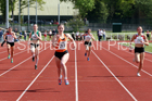 Womens under-17s 300 metres, 2019 North Eastern Track and Field Champs., Middlesbrough. Photo:  David T. Hewitson/Sports for All Pics